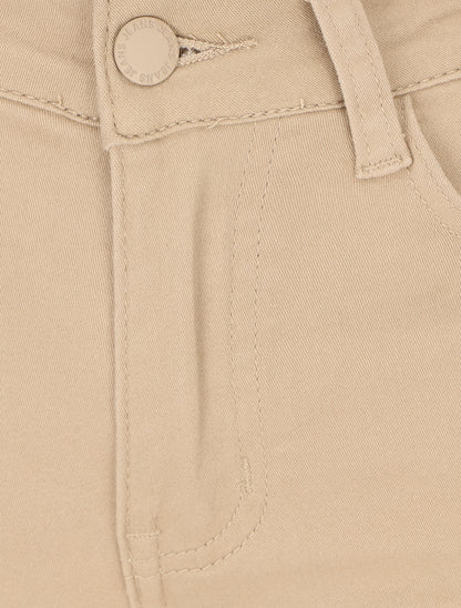 Jean skinny 7/8 push up - Beige - 3