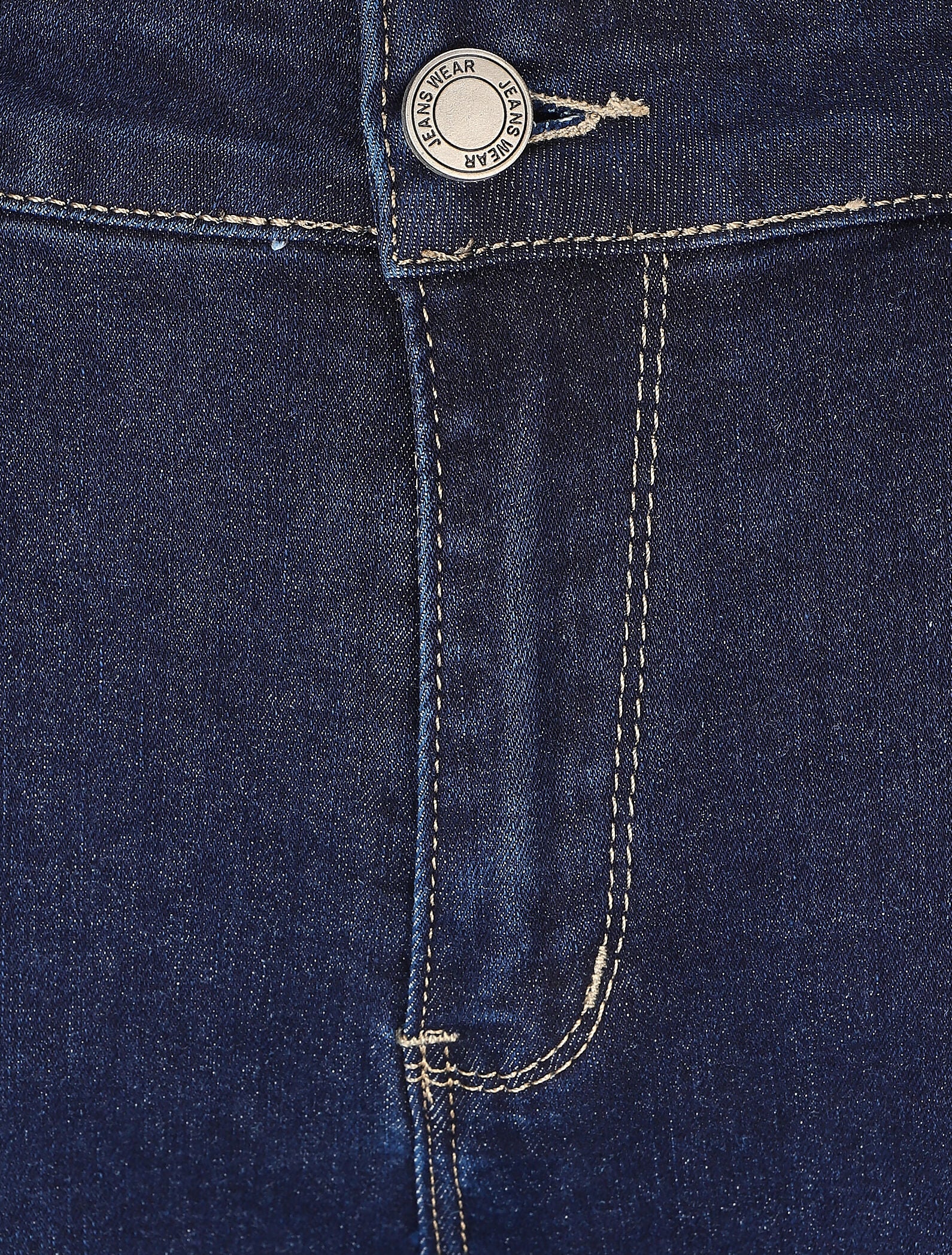 Jean grande taille coupe slim - Bleu - 3