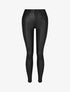 Jean ciré skinny taille haute - Noir - 4