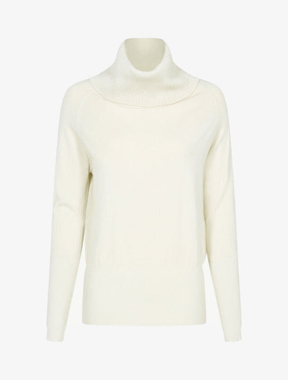 Pull coupe boule à col roulé - Beige - 3