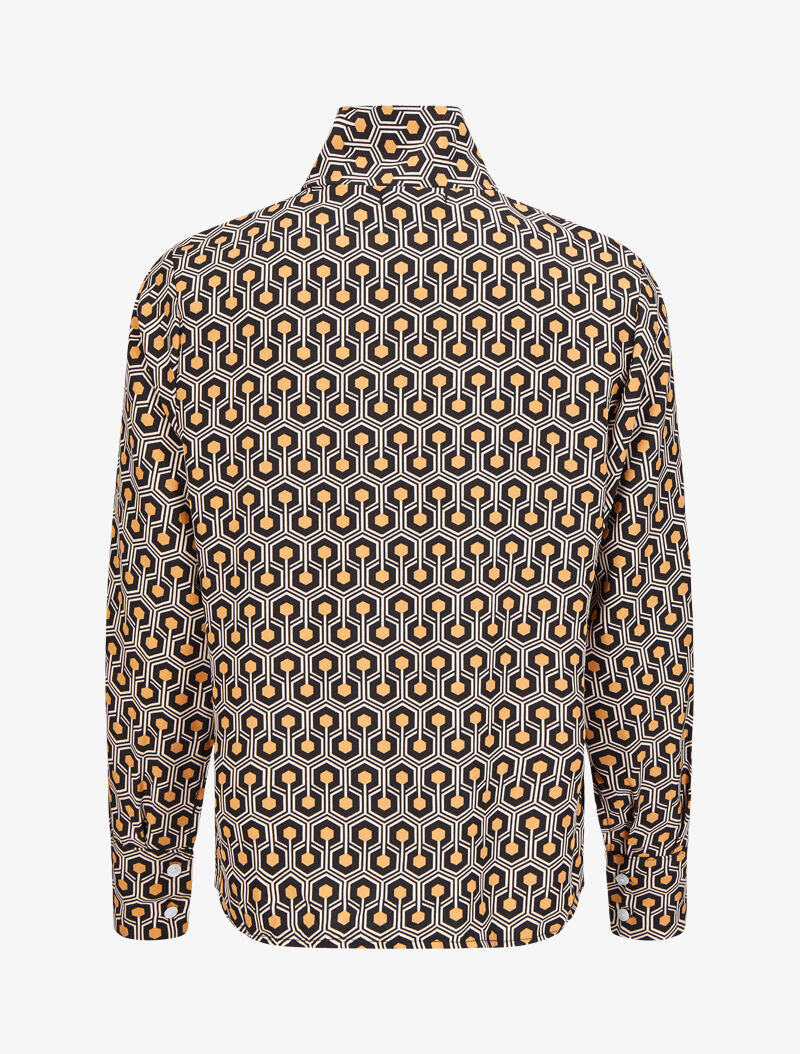 Blouse imprimé nid d&