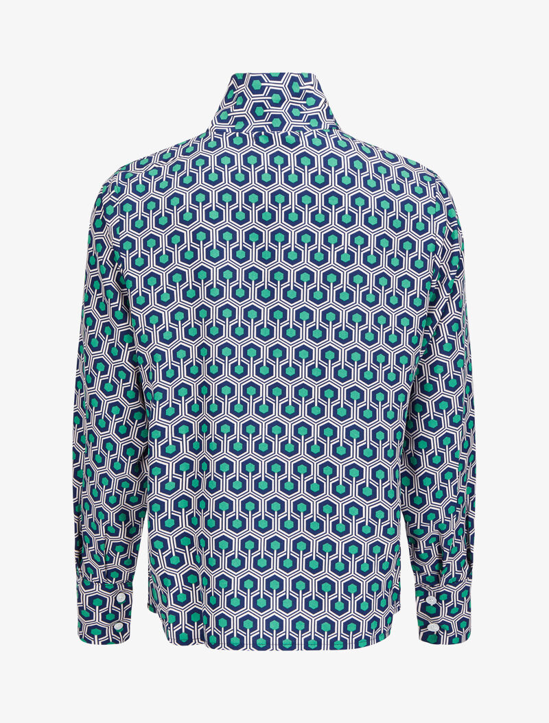 Blouse imprimé nid d&