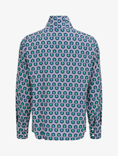 Blouse imprimé nid d&