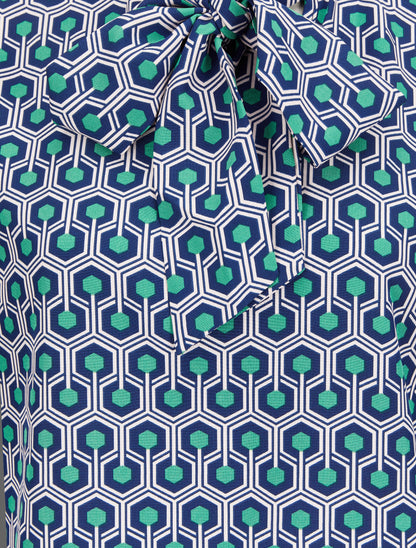 Blouse imprimé nid d&