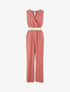 Combinaison fluide sans manches - Corail - 1