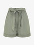 Short uni à revers - Kaki - 1