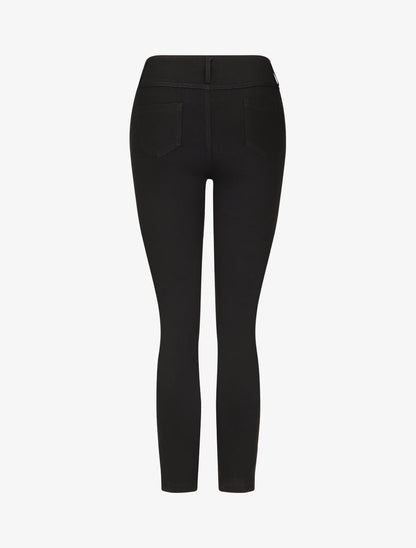 Pantalon stretch coupe skinny - Noir - 2