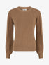Pull droit à dos style corset - Taupe - 1