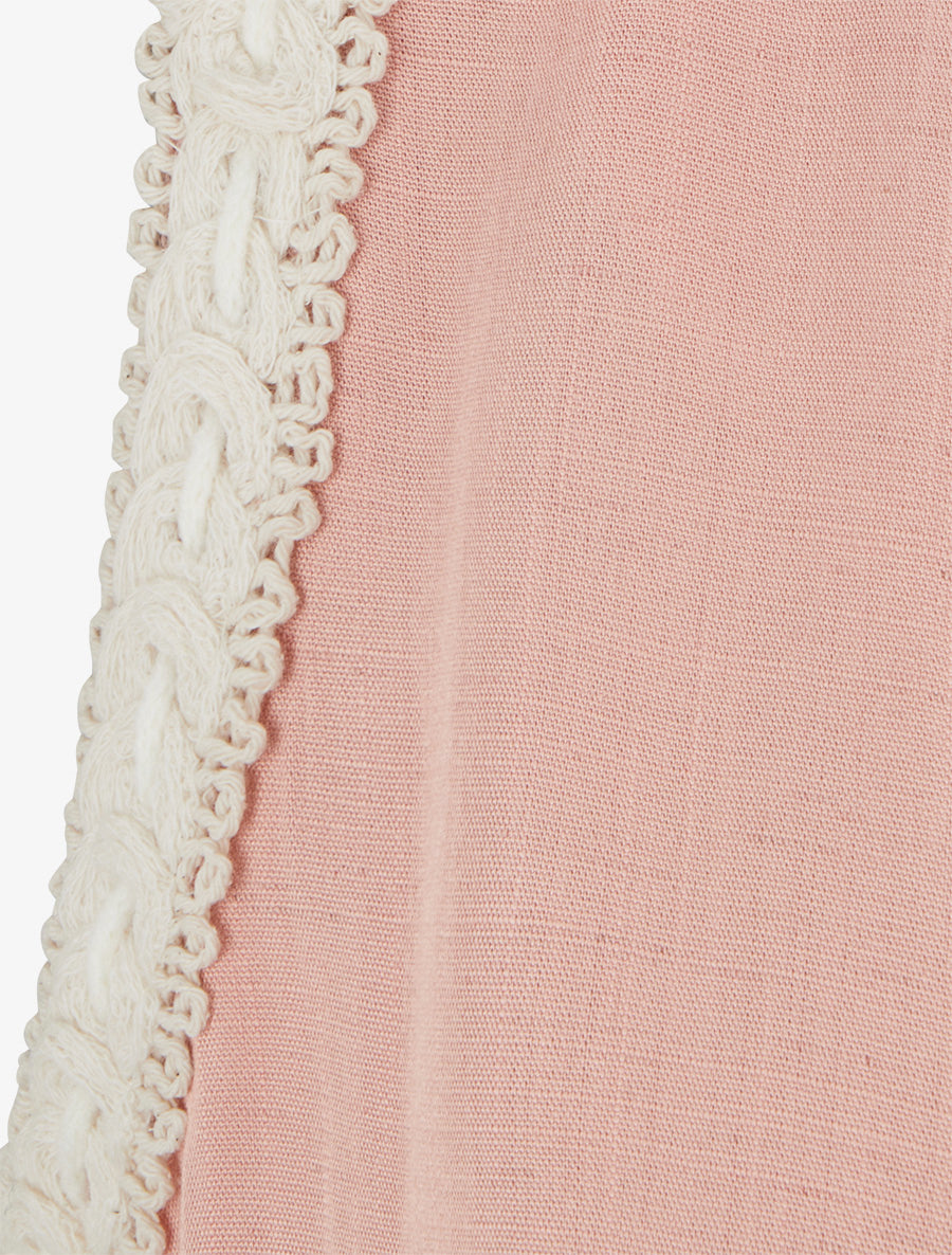 Top fluide uni sans manches - Rose - 3