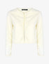 Veste courte à col rond - Beige - 3