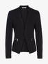 Veste à fausses poches contrastantes - Noir - 1