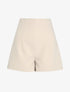 Short fluide à taille empire - Beige - 1