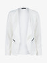 Veste à pans biseautés - Blanc - 1