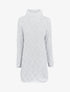 Robe pull à col roulé et manches raglan - Gris clair - 4