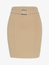 Jupe crayon à ceinture en trompe l&