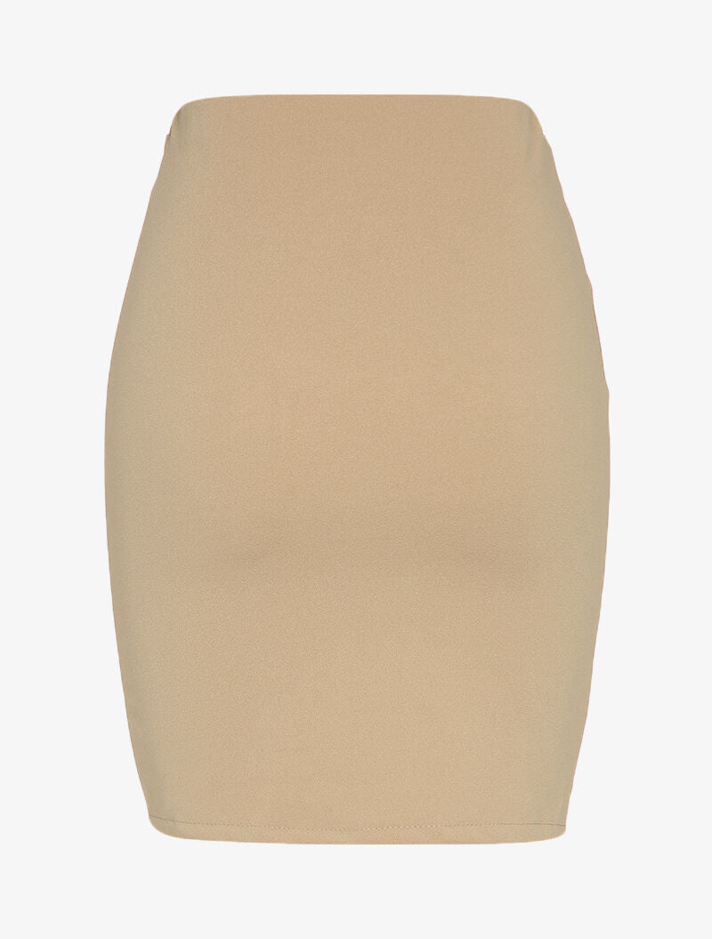 Jupe crayon à ceinture en trompe l&