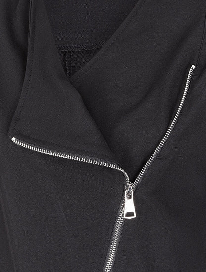 Veste à pans biseautés coupe ajustée - Noir - 3