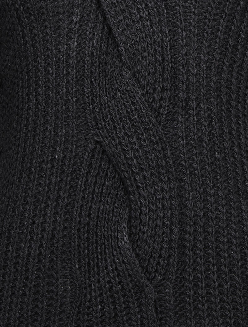 Pull en maille épaisse à détail tressé à l&