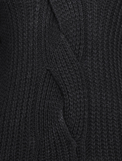 Pull en maille épaisse à détail tressé à l&
