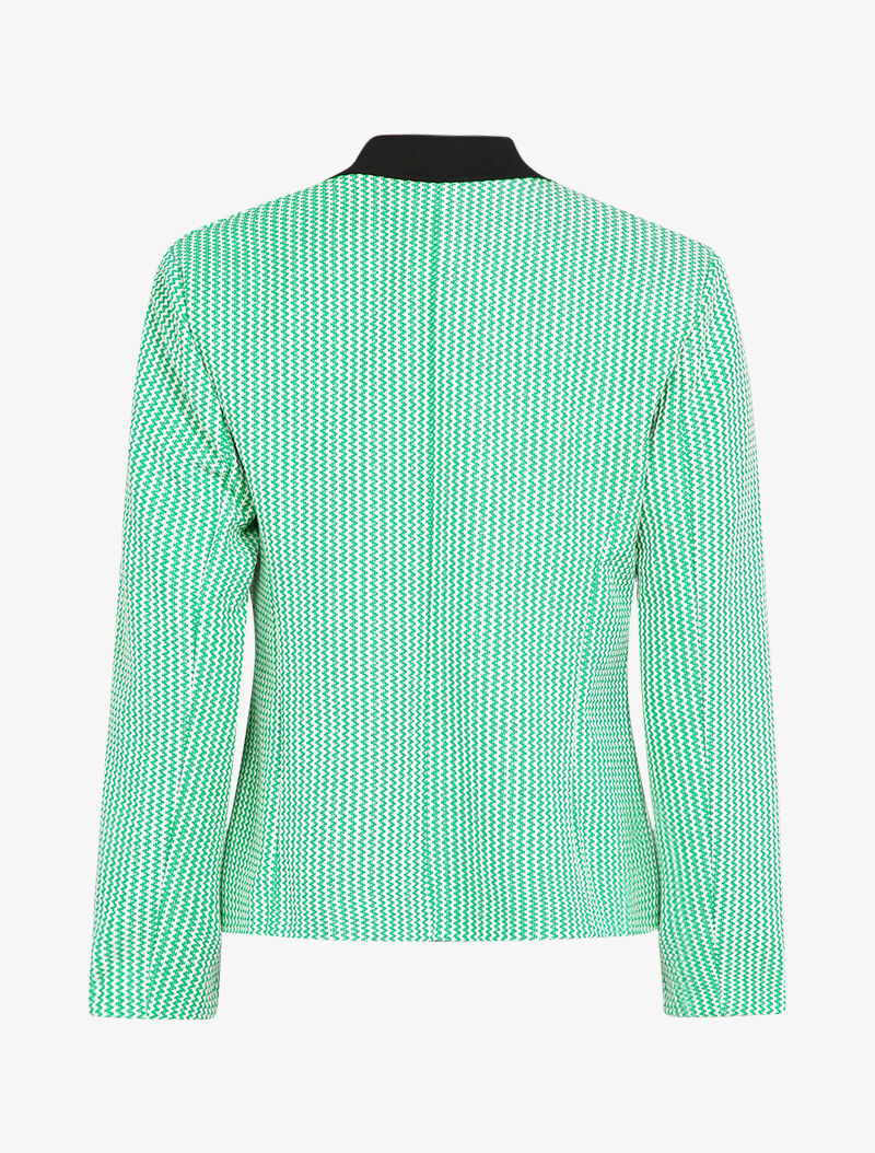 Veste en tweed - Vert/blanc - 2