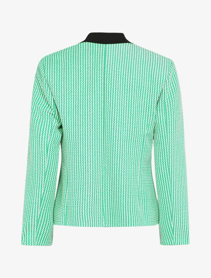 Veste en tweed - Vert/blanc - 2