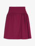 Jupe taille haute patineuse - Bordeaux - 4