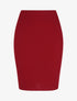Jupe crayon basique - Bordeaux - 4