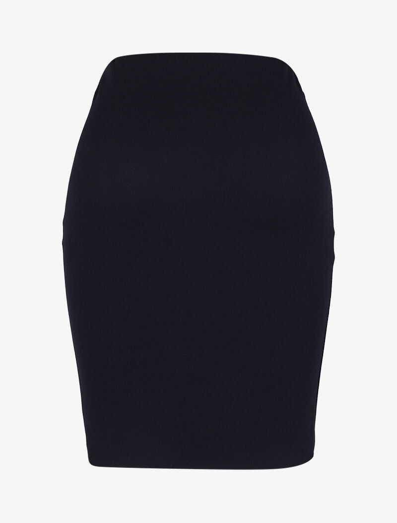 Jupe crayon basique - Bleu marine - 2