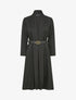Veste longue à bords fendus - Noir - 4