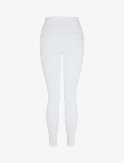 Jean à taille haute coupe skinny - Blanc - 2