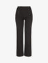 Jean à fermeture boutonnée sur les côtés coupe droite - Noir - 1