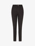 Jean taille haute coupe slim - Noir - 4