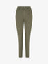Jean taille haute coupe slim - Kaki - 4