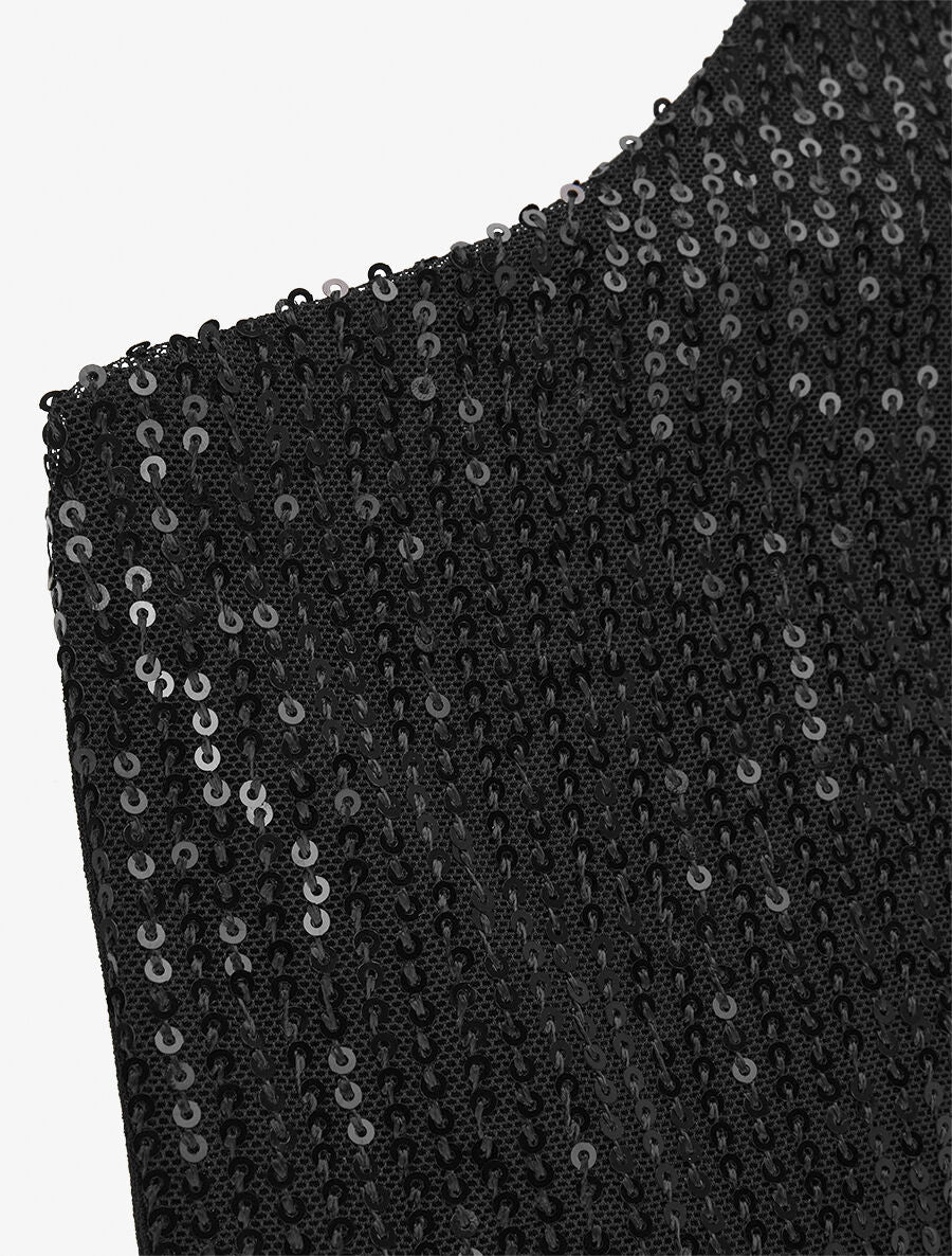 Boléro en sequins - Noir - 3