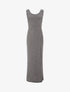 Robe longue irisée sans manches - Argent - 4