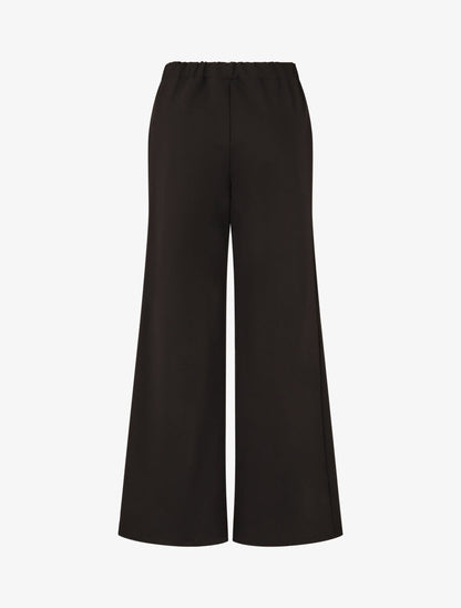 Pantalon long épais coupe ample - Noir - 2