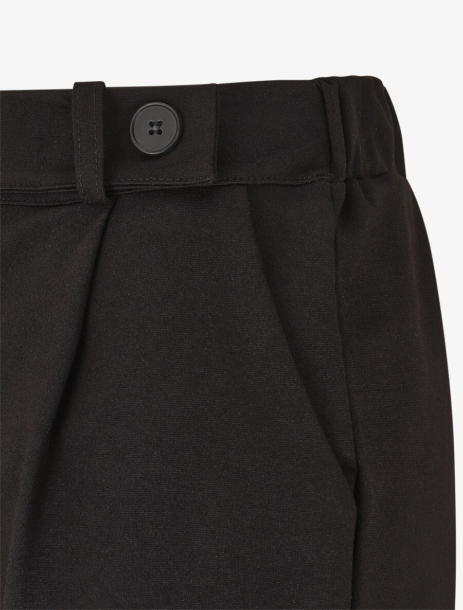 Pantalon long épais coupe ample - Noir - 3