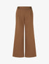 Pantalon long épais coupe ample - Marron - 1