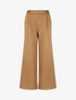 Pantalon long épais coupe ample - Camel - 4
