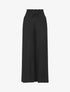 Pantalon fluide et texturé à taille haute - Noir - 4