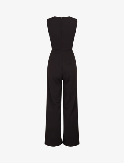 Combinaison droite à zips - Noir - 2