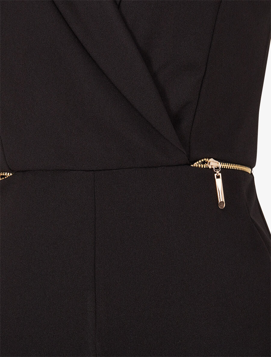 Combinaison droite à zips - Noir - 3