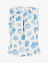 Top sans manches imprimé ronds - Bleu - 1