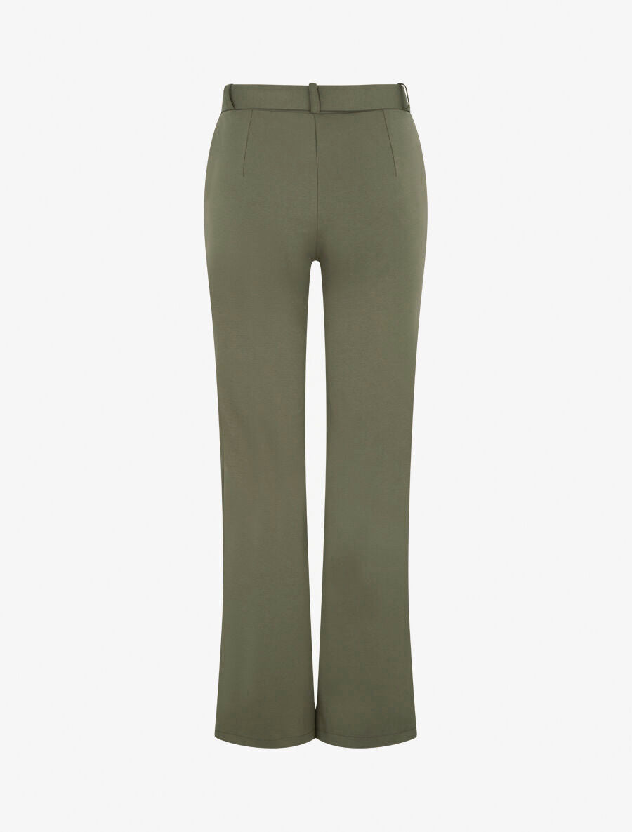 Pantalon long stretch - Kaki - 2