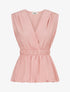 Top empire sans manches uni - Rose - 1