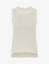 Débardeur filet de pêche coupe carrée - Beige - 1
