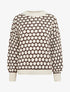 Pull en grosse maille à motif nid d&