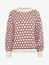 Pull en grosse maille à motif nid d&