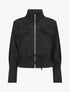 Veste souple en suédine - Noir - 1