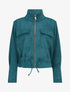 Veste souple en suédine - Bleu lagon - 5